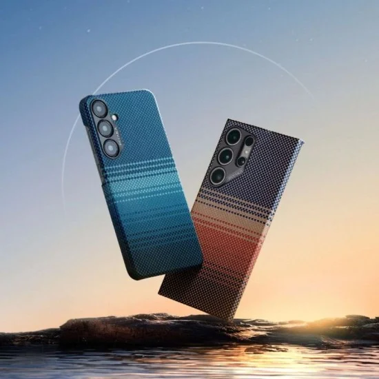Cover Samsung Z Flip 6 Slim Case Pitaka - Blue